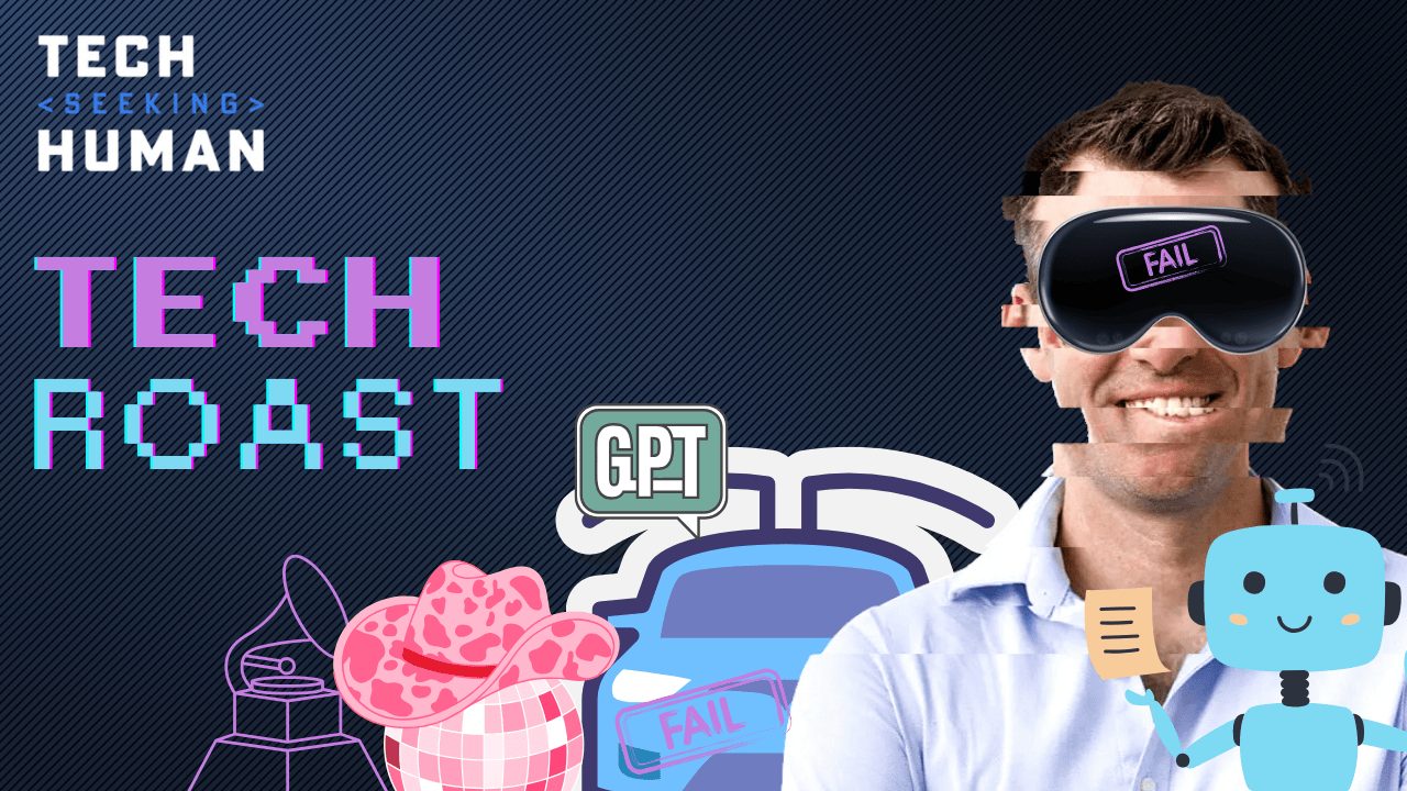 Tech Roast: AI vs. Music, Tesla Chaos & Apple’s Vision Fail